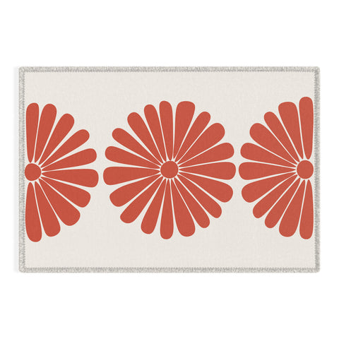 Colour Poems Retro Daisy III Outdoor Rug