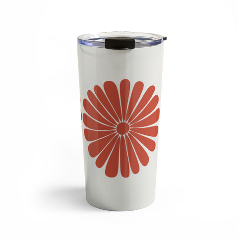 Colour Poems Retro Daisy III Travel Mug