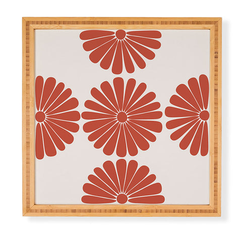 Colour Poems Retro Daisy III Framed Wall Art