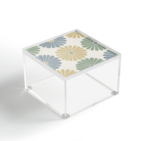 Colour Poems Retro Daisy Multicolor I Acrylic Box