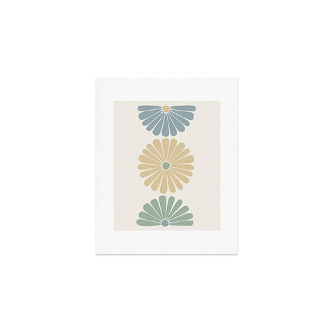 Colour Poems Retro Daisy Multicolor I Art Print