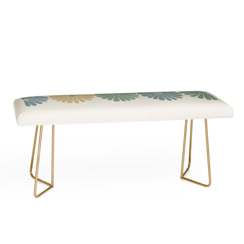 Colour Poems Retro Daisy Multicolor I Bench