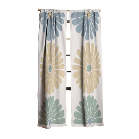 Colour Poems Retro Daisy Multicolor I Blackout Non Repeat