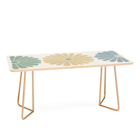 Colour Poems Retro Daisy Multicolor I Coffee Table