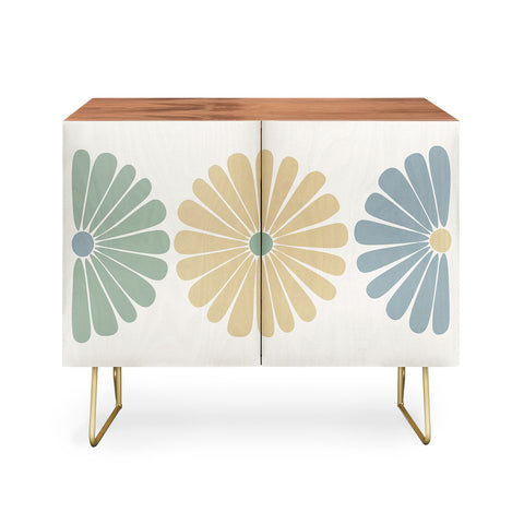 Colour Poems Retro Daisy Multicolor I Credenza