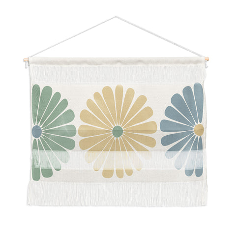 Colour Poems Retro Daisy Multicolor I Wall Hanging Landscape