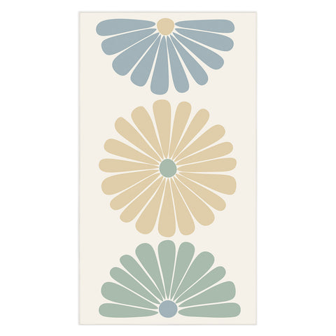 Colour Poems Retro Daisy Multicolor I Tablecloth