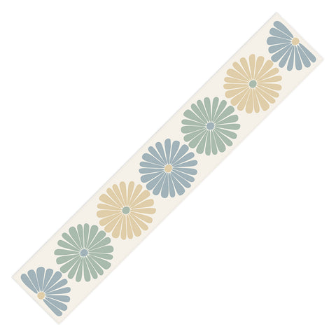 Colour Poems Retro Daisy Multicolor I Table Runner