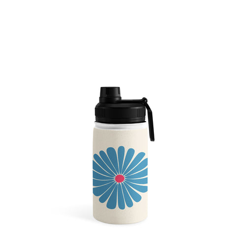 Colour Poems Retro Daisy Multicolor II Water Bottle