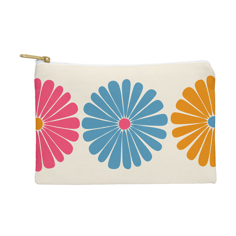 Colour Poems Retro Daisy Multicolor II Pouch