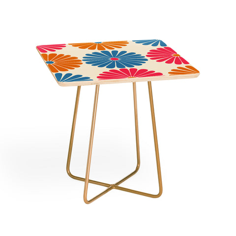 Colour Poems Retro Daisy Multicolor II Side Table