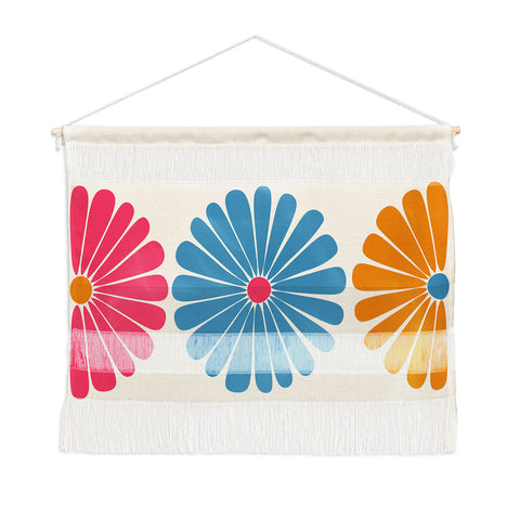 Colour Poems Retro Daisy Multicolor II Wall Hanging Landscape