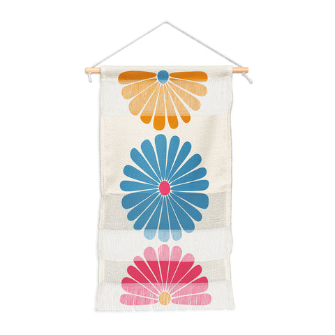 Colour Poems Retro Daisy Multicolor II Wall Hanging Portrait