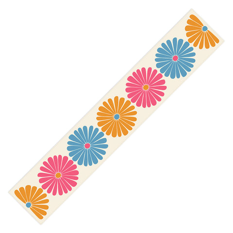 Colour Poems Retro Daisy Multicolor II Table Runner