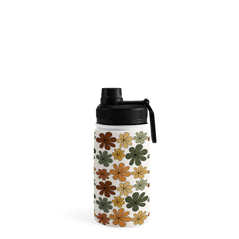 Colour Poems Retro Daisy Multicolor IX Water Bottle
