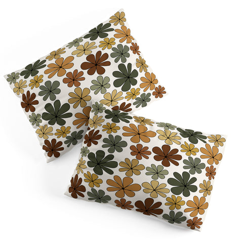 Colour Poems Retro Daisy Multicolor IX Pillow Shams