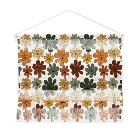 Colour Poems Retro Daisy Multicolor IX Wall Hanging Landscape