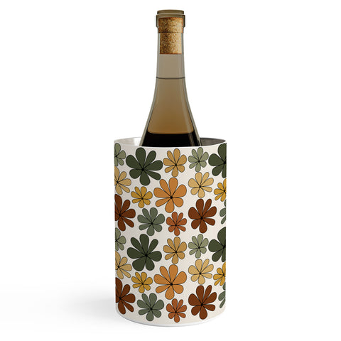 Colour Poems Retro Daisy Multicolor IX Wine Chiller