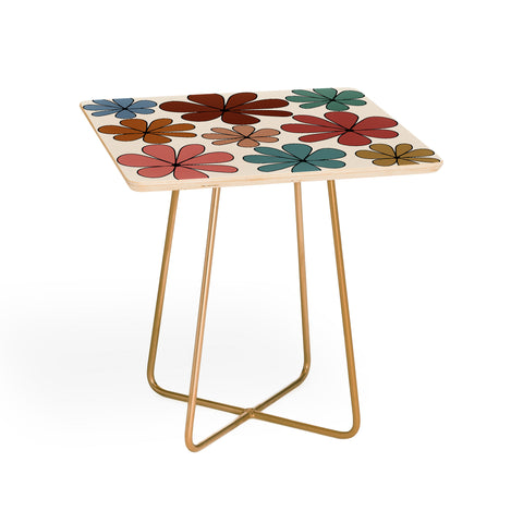 Colour Poems Retro Daisy Multicolor XII Side Table
