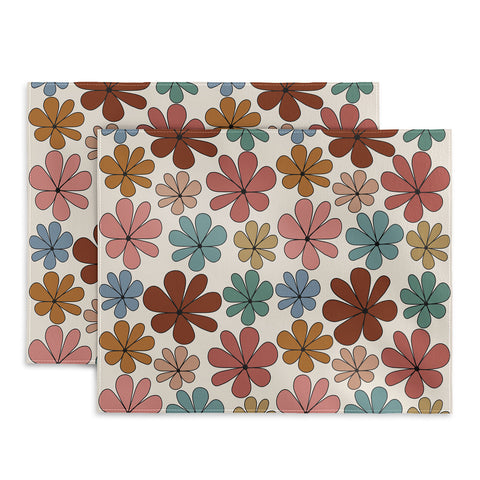 Colour Poems Retro Daisy Multicolor XII Placemat