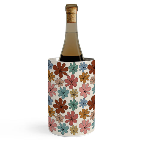 Colour Poems Retro Daisy Multicolor XII Wine Chiller