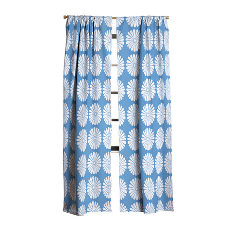 Colour Poems Retro Daisy XII Blackout Window Curtain