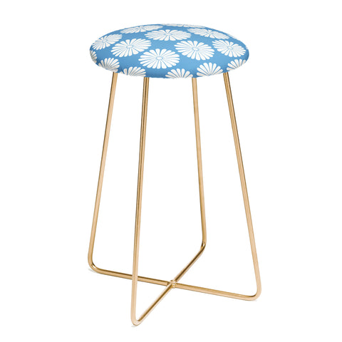 Colour Poems Retro Daisy XII Counter Stool