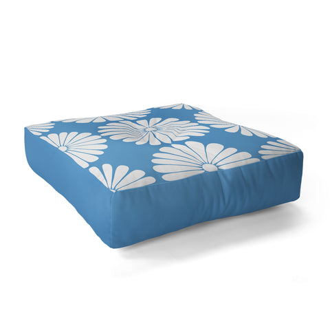 Colour Poems Retro Daisy XII Floor Pillow Square