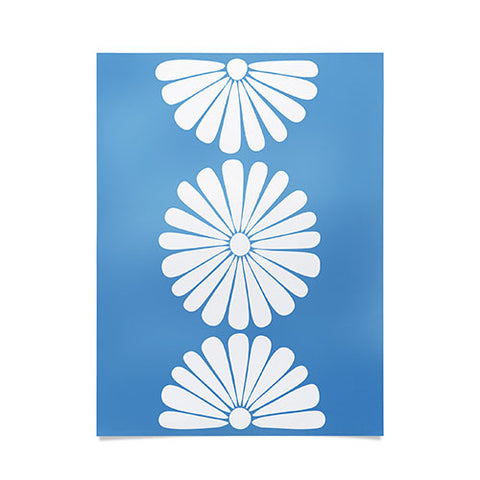 Colour Poems Retro Daisy XII Poster