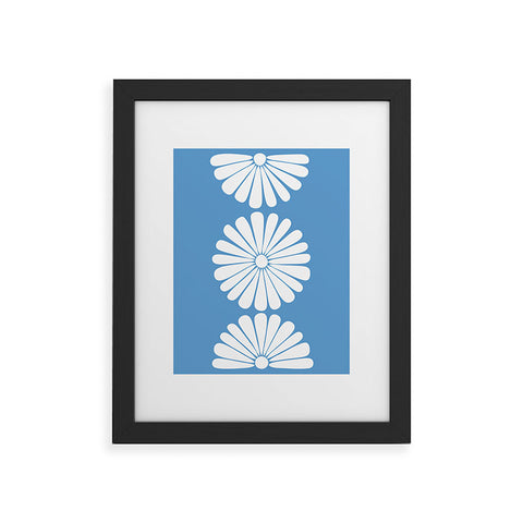 Colour Poems Retro Daisy XII Framed Art Print