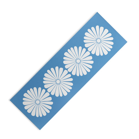 Colour Poems Retro Daisy XII Yoga Mat