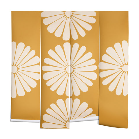 Colour Poems Retro Daisy XIX Wall Mural
