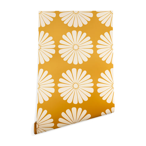 Colour Poems Retro Daisy XIX Wallpaper