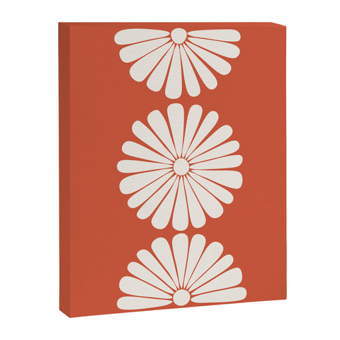 Colour Poems Retro Daisy XV Art Canvas