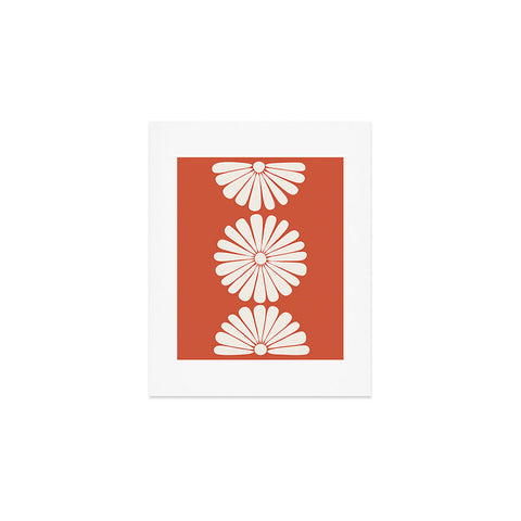 Colour Poems Retro Daisy XV Art Print