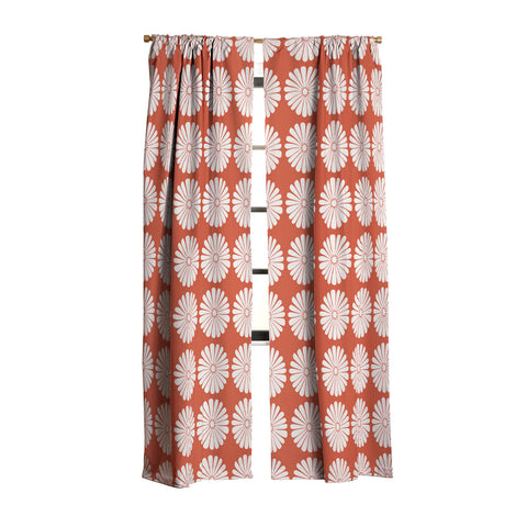 Colour Poems Retro Daisy XV Blackout Window Curtain