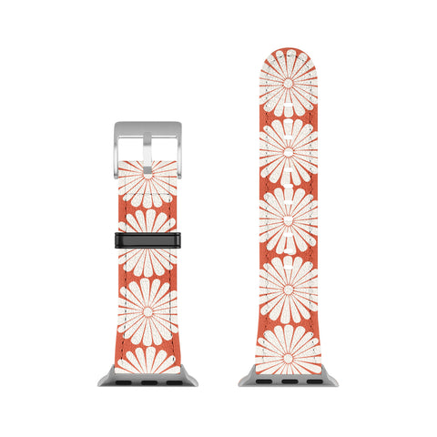 Colour Poems Retro Daisy XV Apple Watch Band