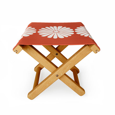 Colour Poems Retro Daisy XV Folding Stool