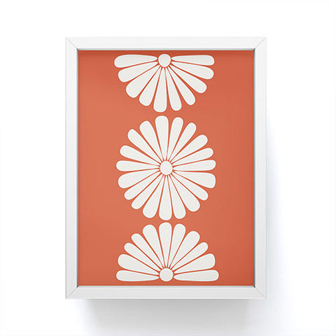 Colour Poems Retro Daisy XV Framed Mini Art Print