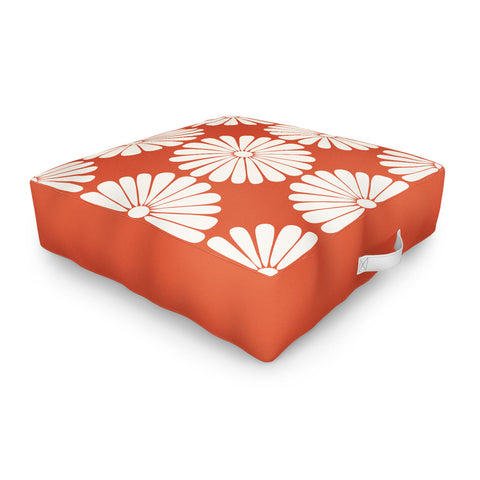 Colour Poems Retro Daisy XV Outdoor Floor Cushion
