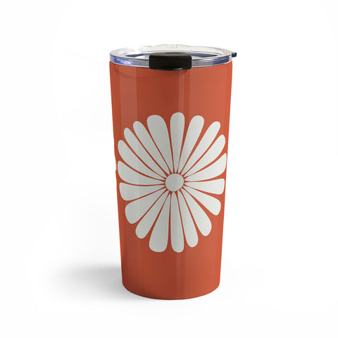 Colour Poems Retro Daisy XV Travel Mug