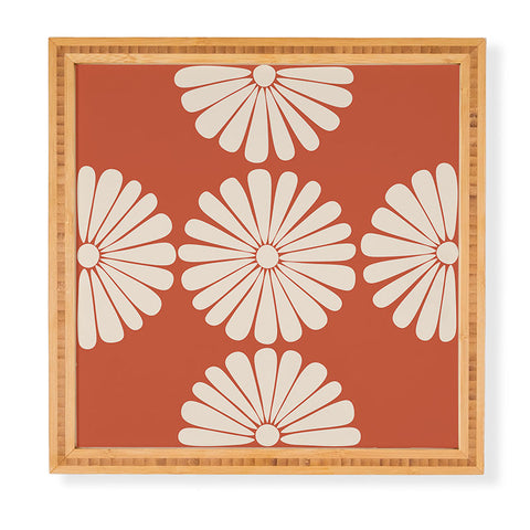 Colour Poems Retro Daisy XV Framed Wall Art