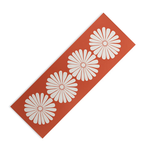 Colour Poems Retro Daisy XV Yoga Mat