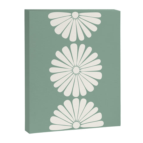 Colour Poems Retro Daisy XX Art Canvas