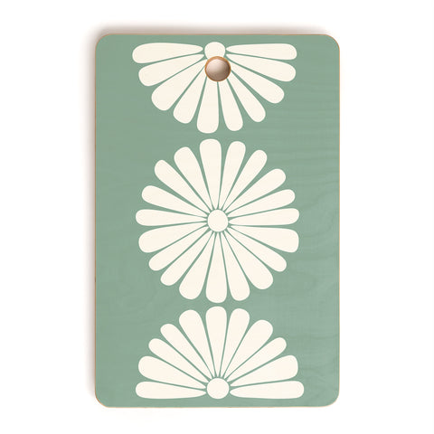 Colour Poems Retro Daisy XX Cutting Board Rectangle