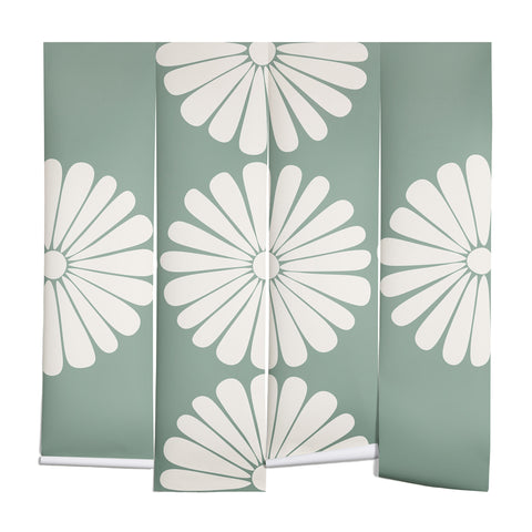 Colour Poems Retro Daisy XX Wall Mural