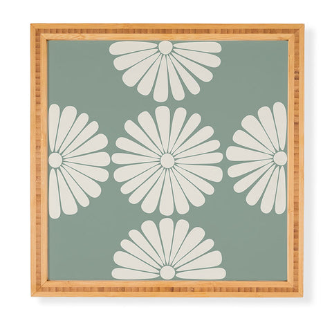 Colour Poems Retro Daisy XX Framed Wall Art