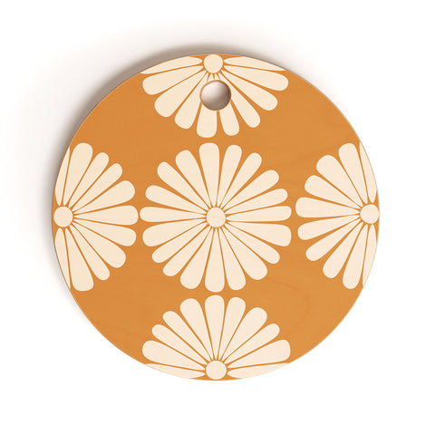 Colour Poems Retro Daisy XXII Cutting Board Round