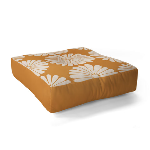 Colour Poems Retro Daisy XXII Floor Pillow Square