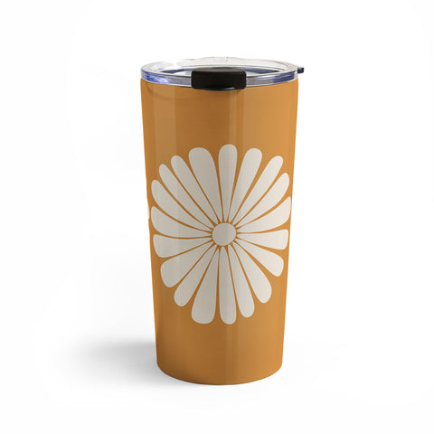 Colour Poems Retro Daisy XXII Travel Mug